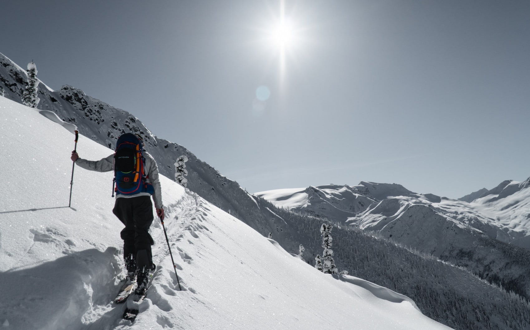 Getting started ski touring: On-piste ski touring