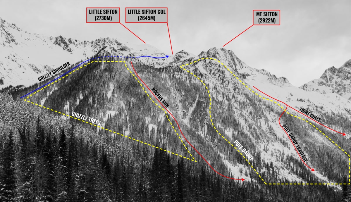 little sifton traverse route overlay
